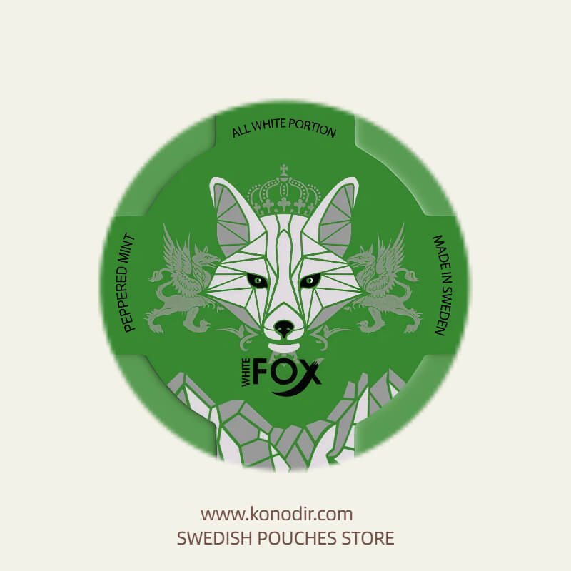 white_fox-peppered_mint-12mg-1.jpg WHITE FOX Pepper Mint 12mg – Bild 1